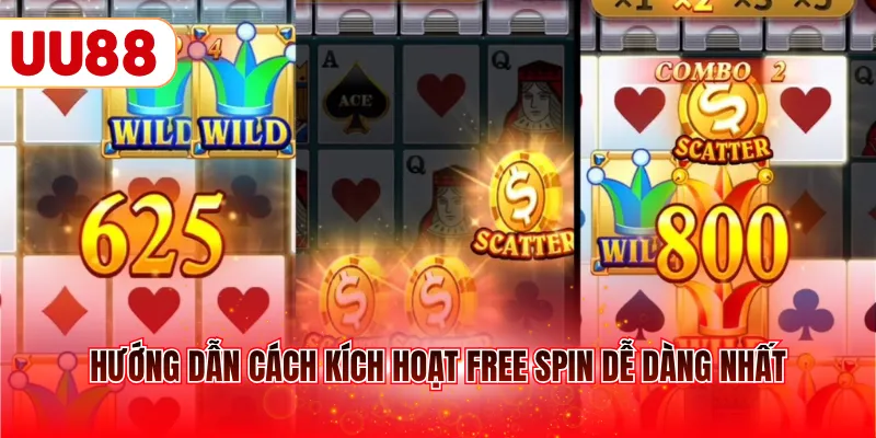 Hướng dẫn cách kích hoạt Free Spin dễ dàng nhất