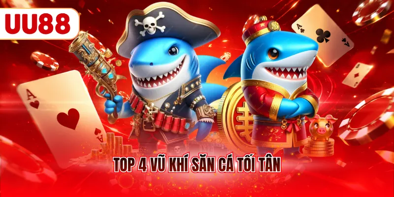 Top 4 vũ khí săn cá tối tân